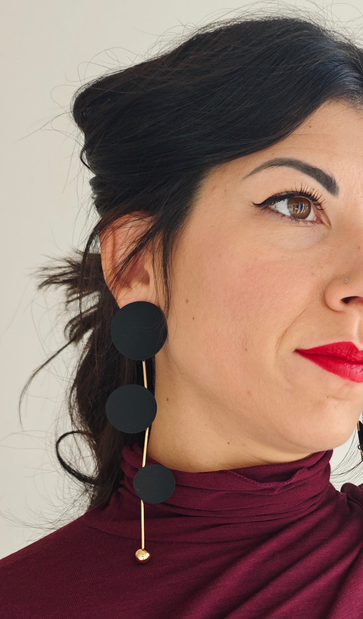 Orecchini Pendenti con cerchi -30%