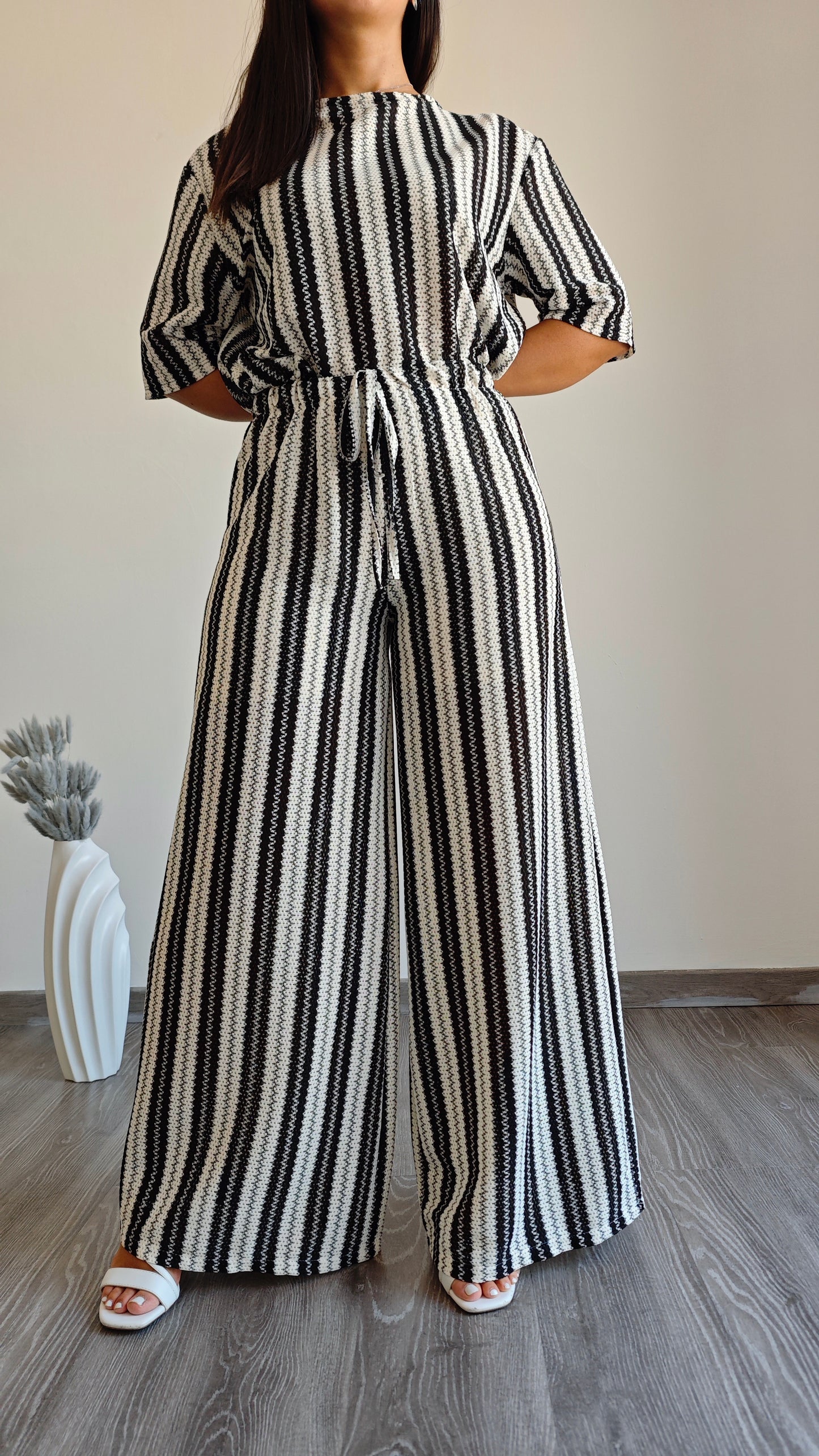 Pantalone Palazzo con Elastico -50%