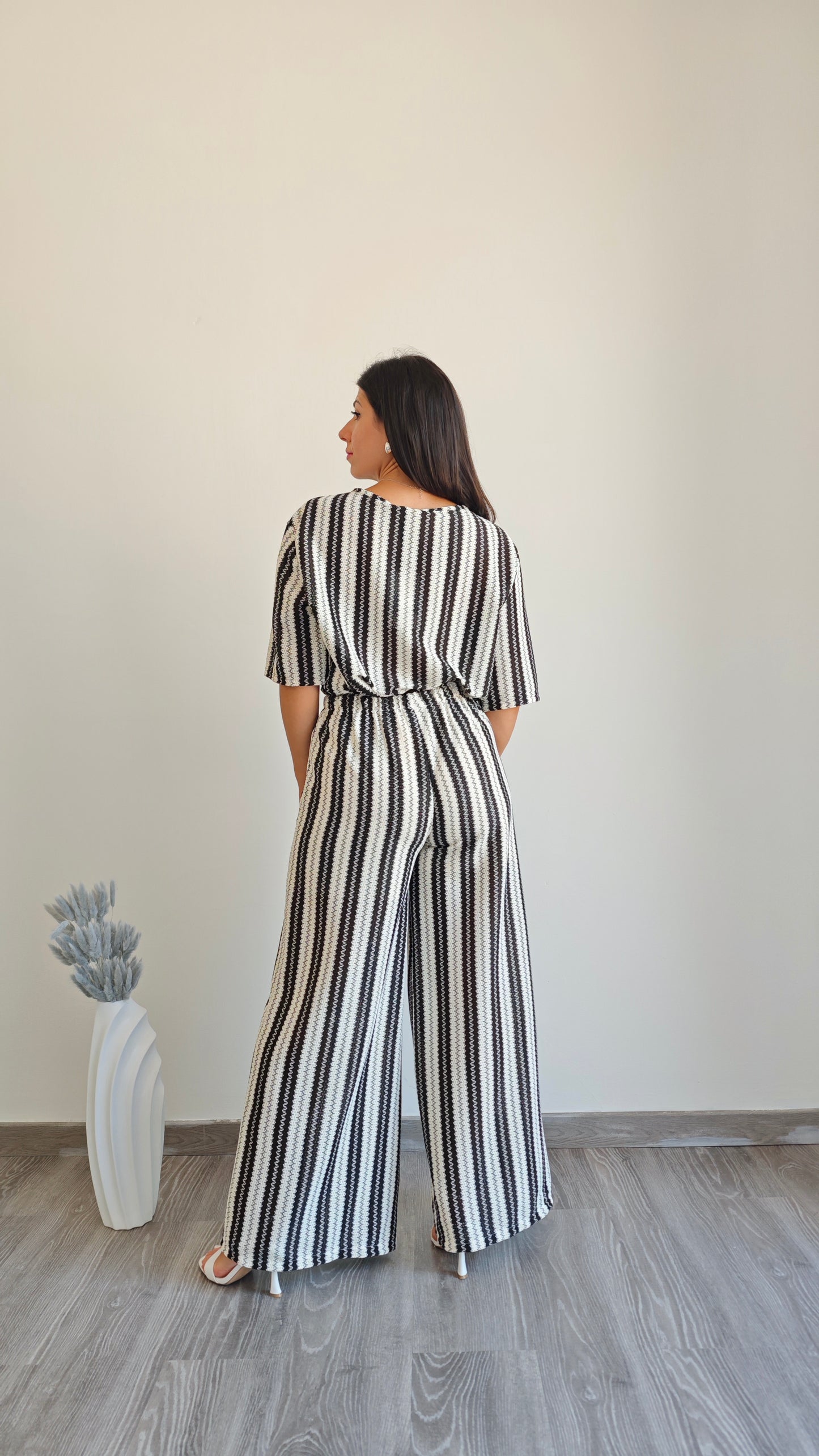 Pantalone Palazzo con Elastico -50%