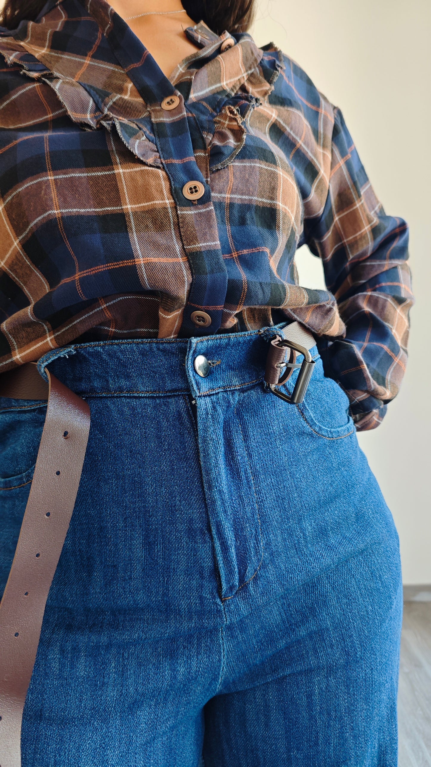 Pantalone Palazzo Denim
