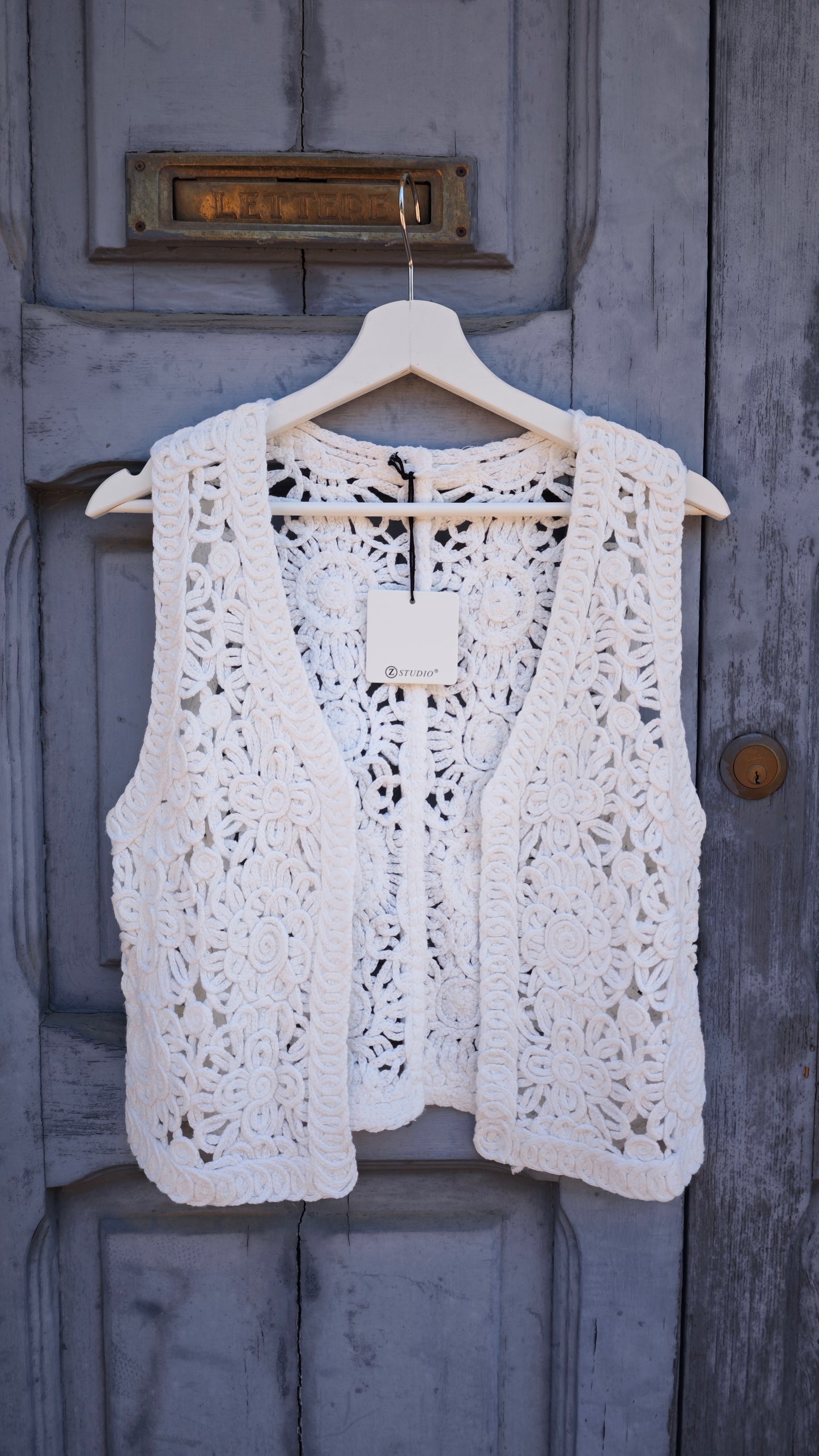 Gilet in Macramè -50%