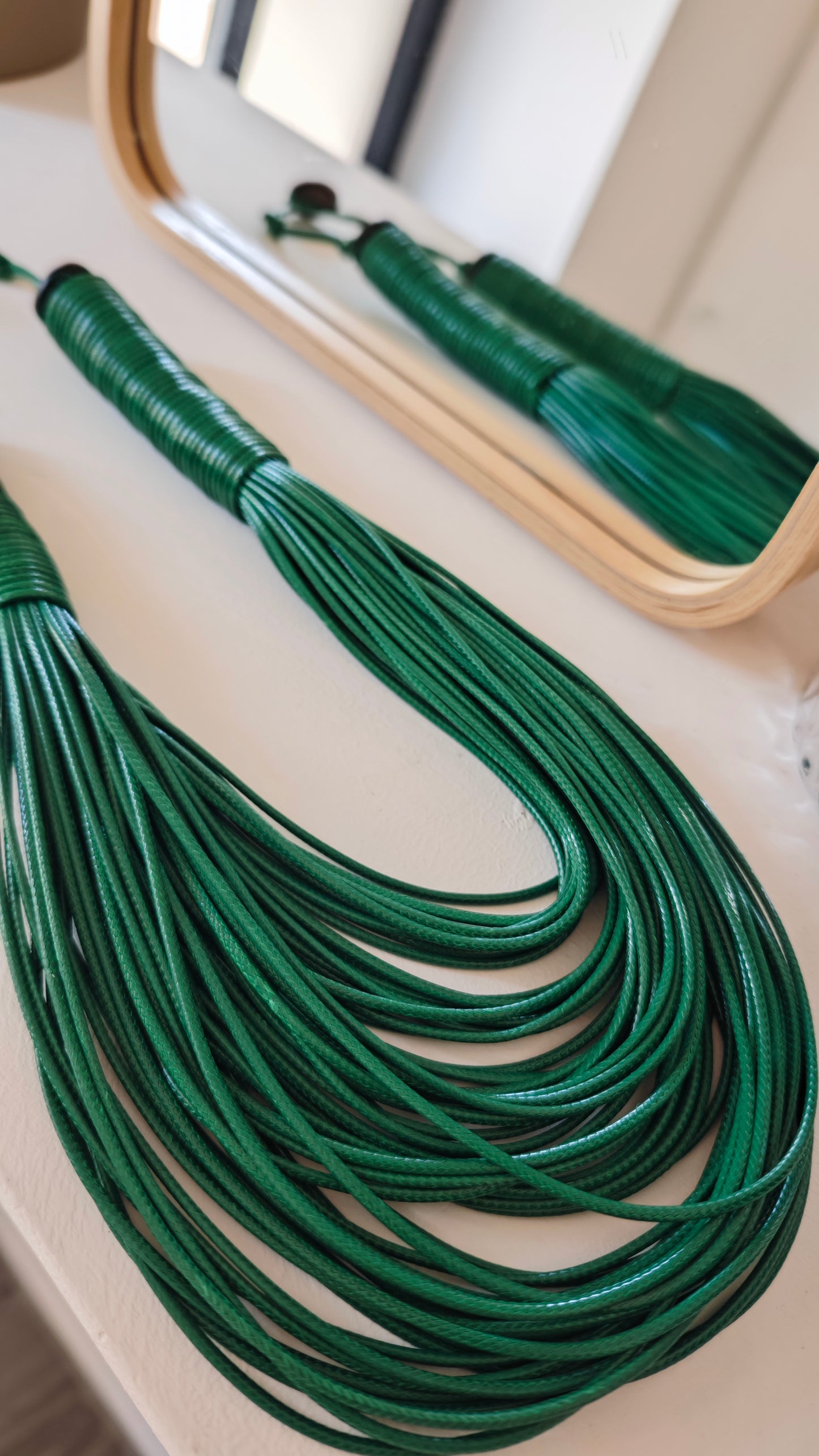 Collana in Corda verde -50%