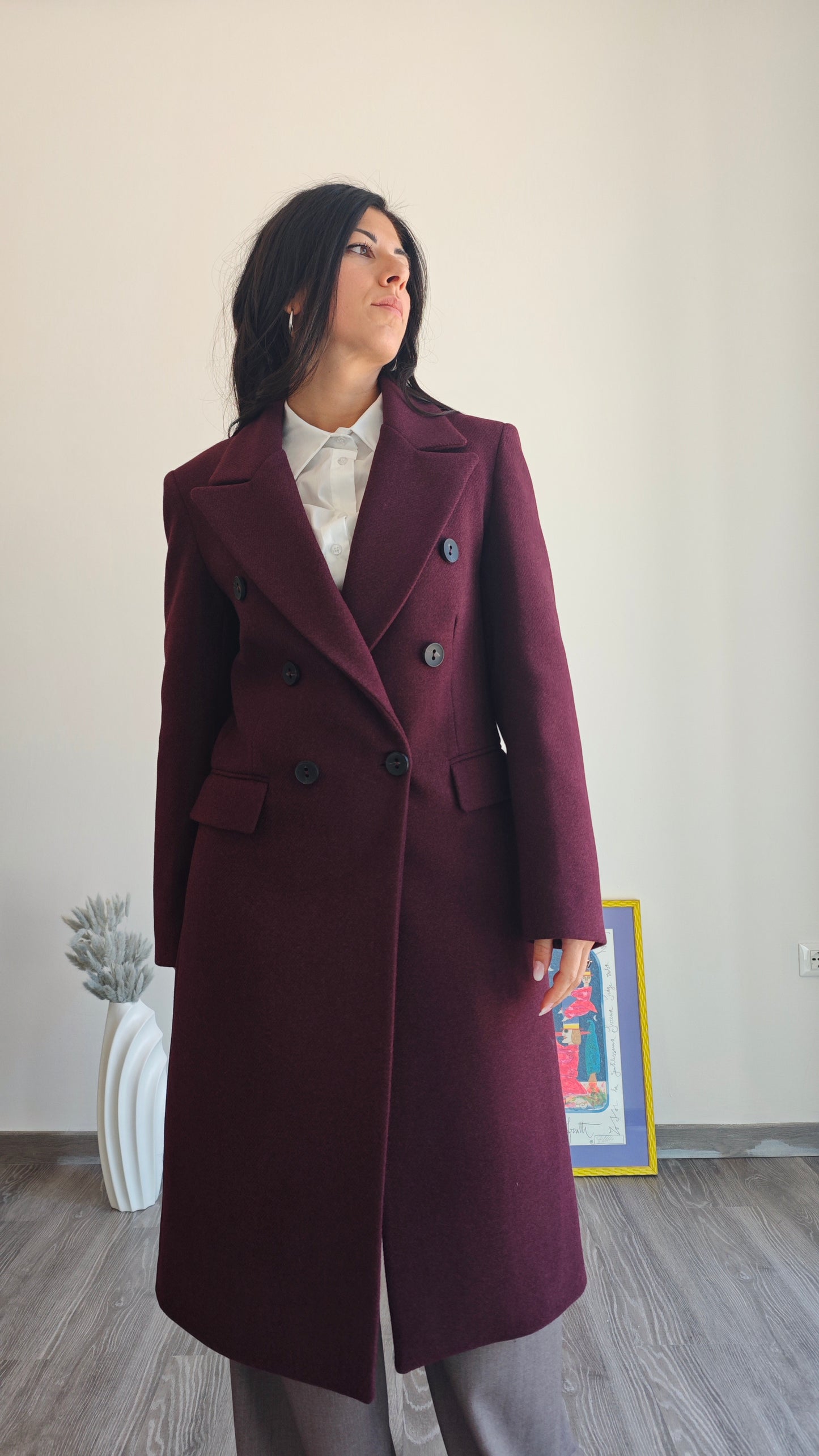 Cappotto Lungo doppio petto -30%