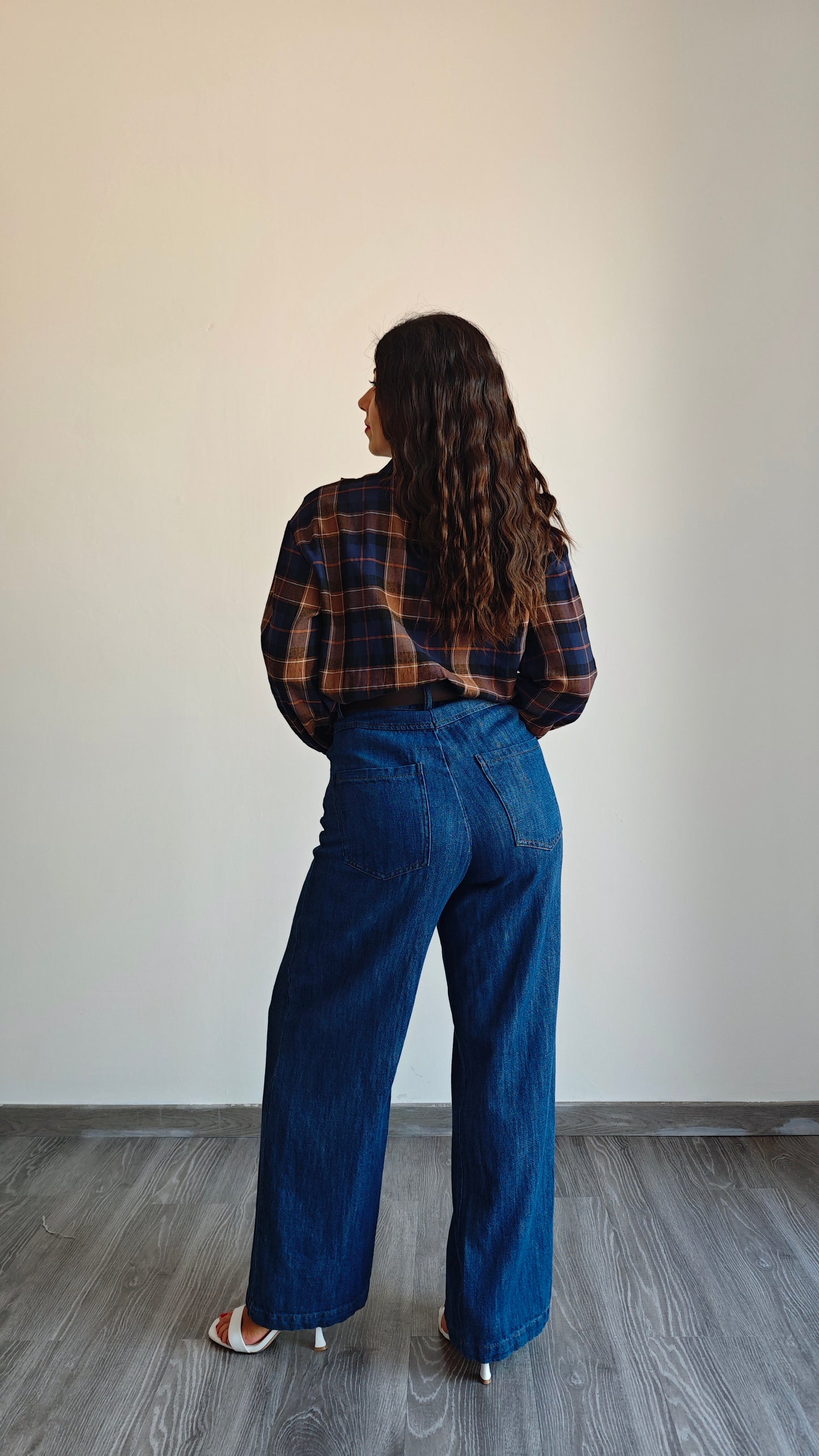 Pantalone Palazzo Denim