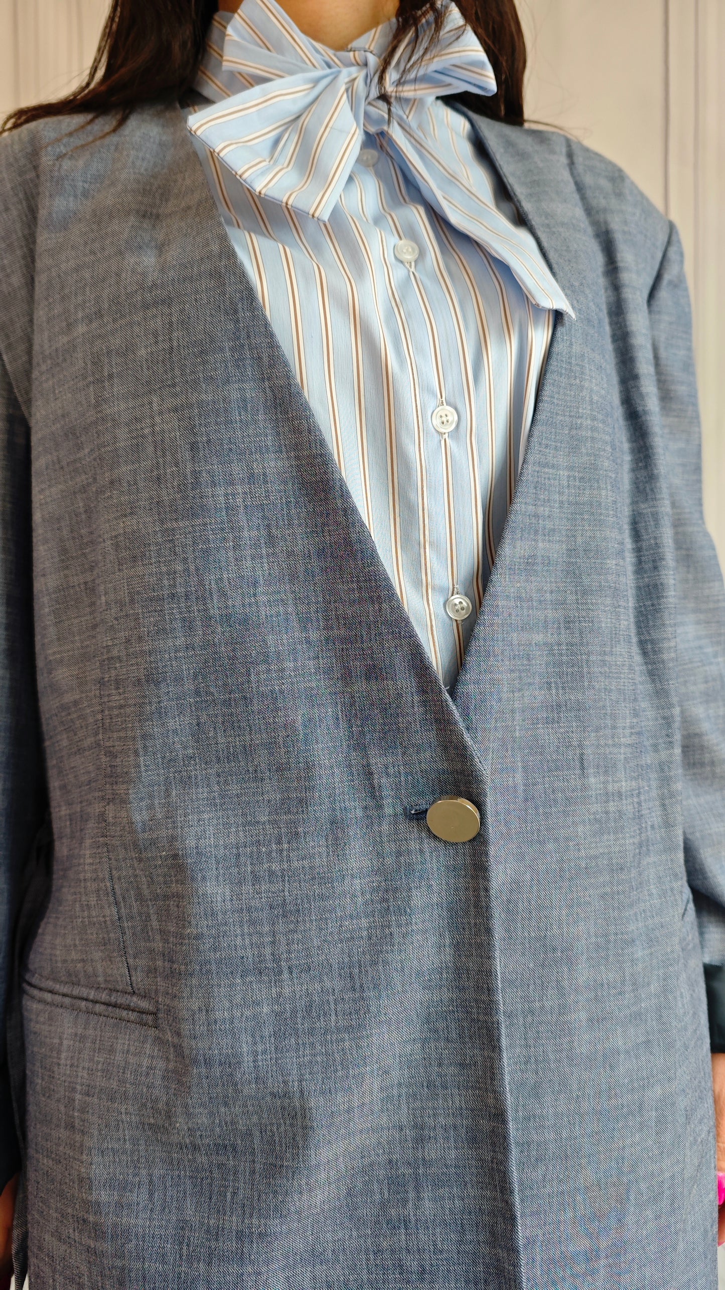 Blazer Monopetto Oversize con fusciacca -41%