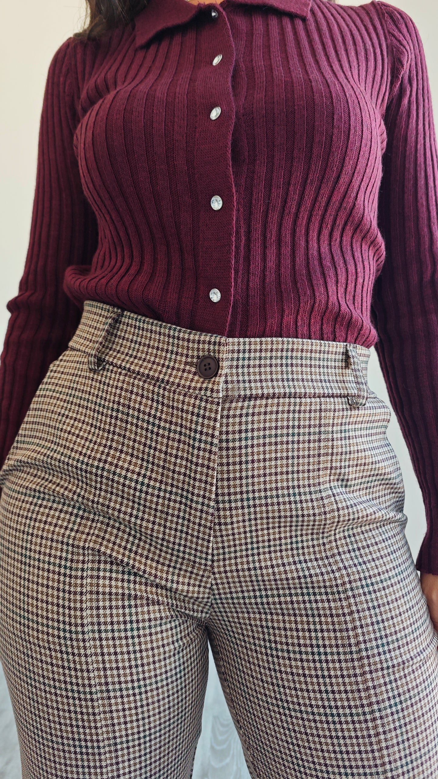 Pantalone Dritto con spacco sul davanti