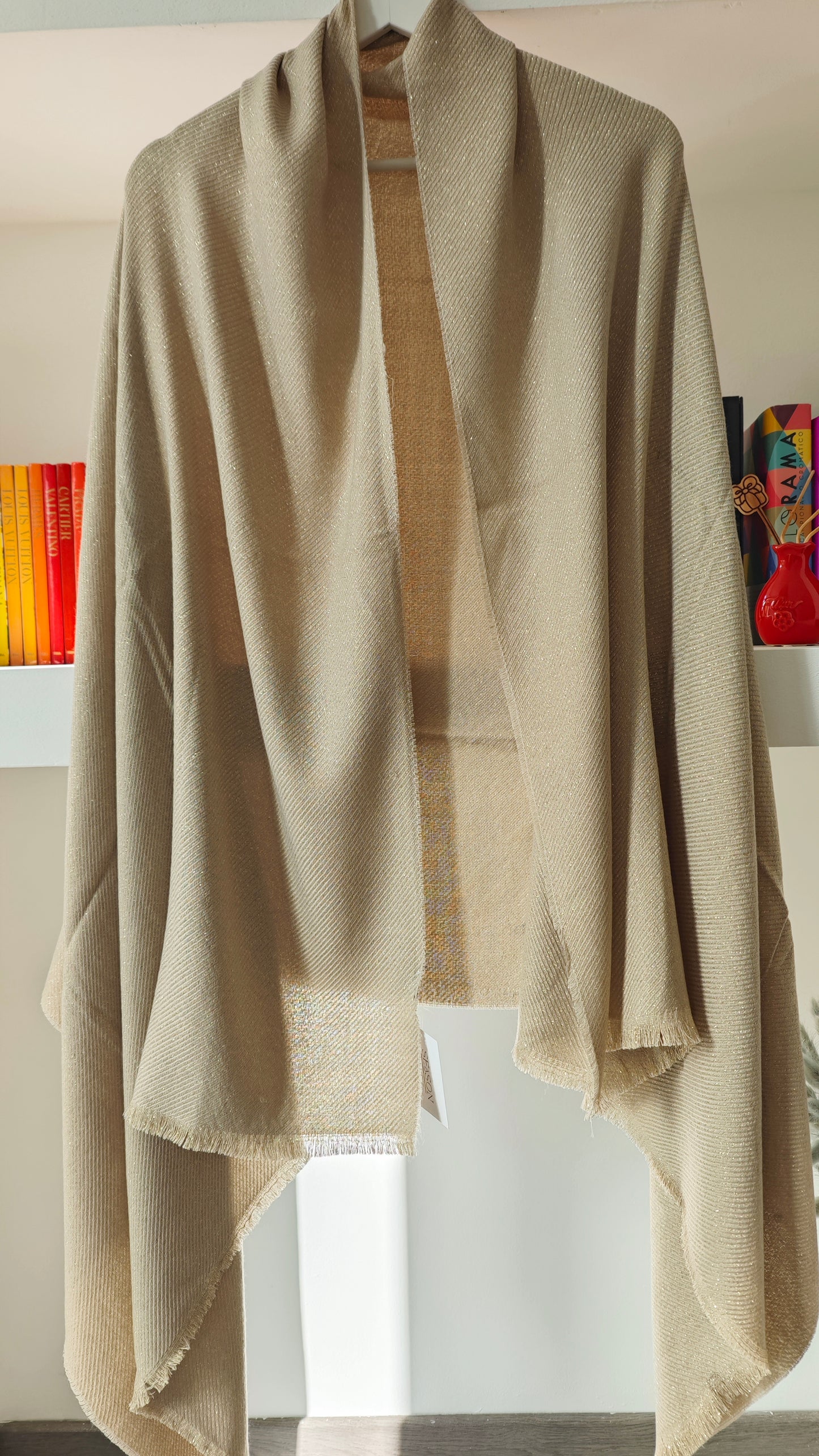 Sciarpa in Misto Lana con dettaglio Lurex -30%