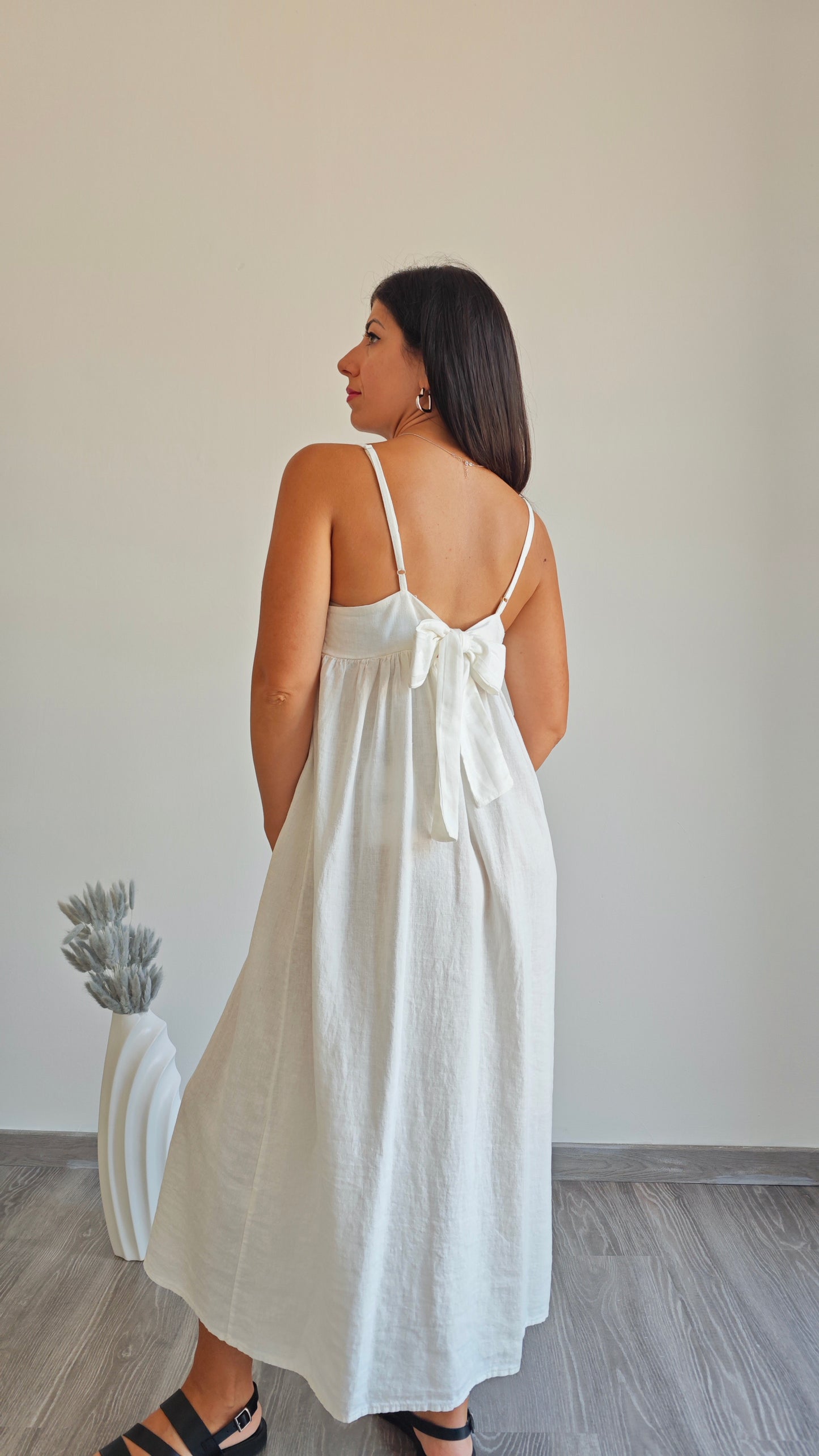 Abito Midi con Fiocco -50%