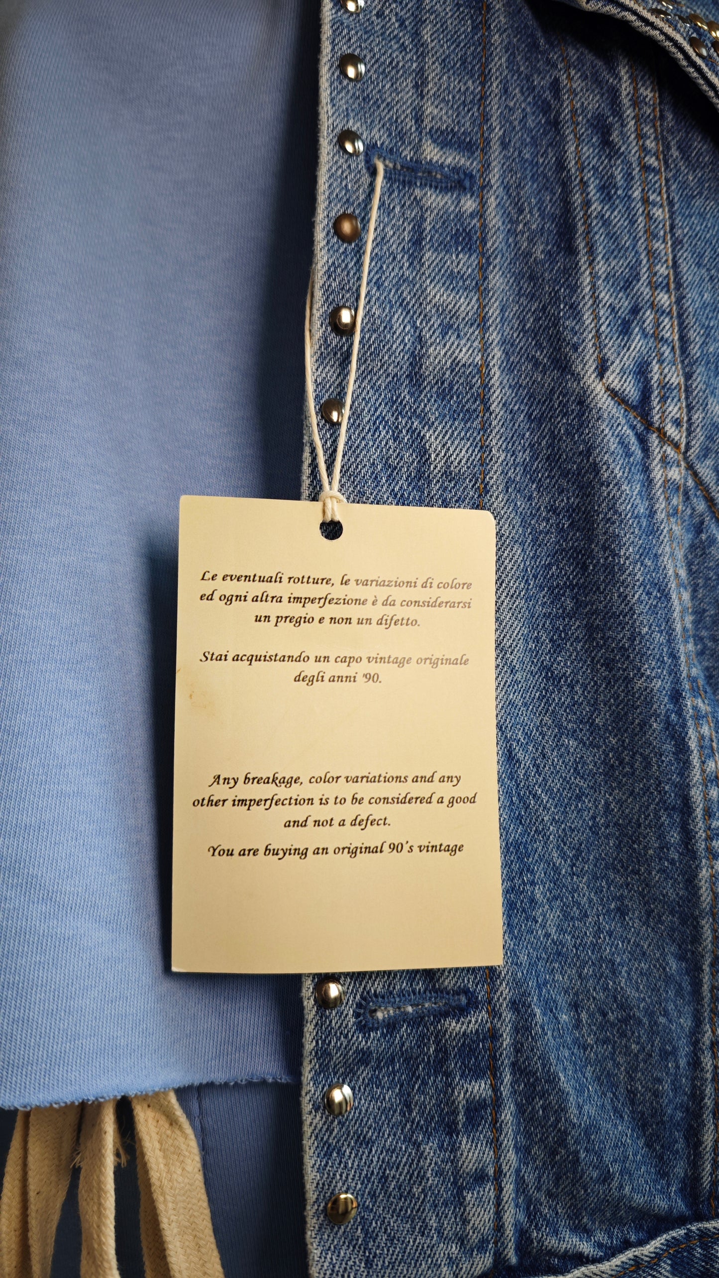 Giacca di Jeans Upcycled Levi's -50%