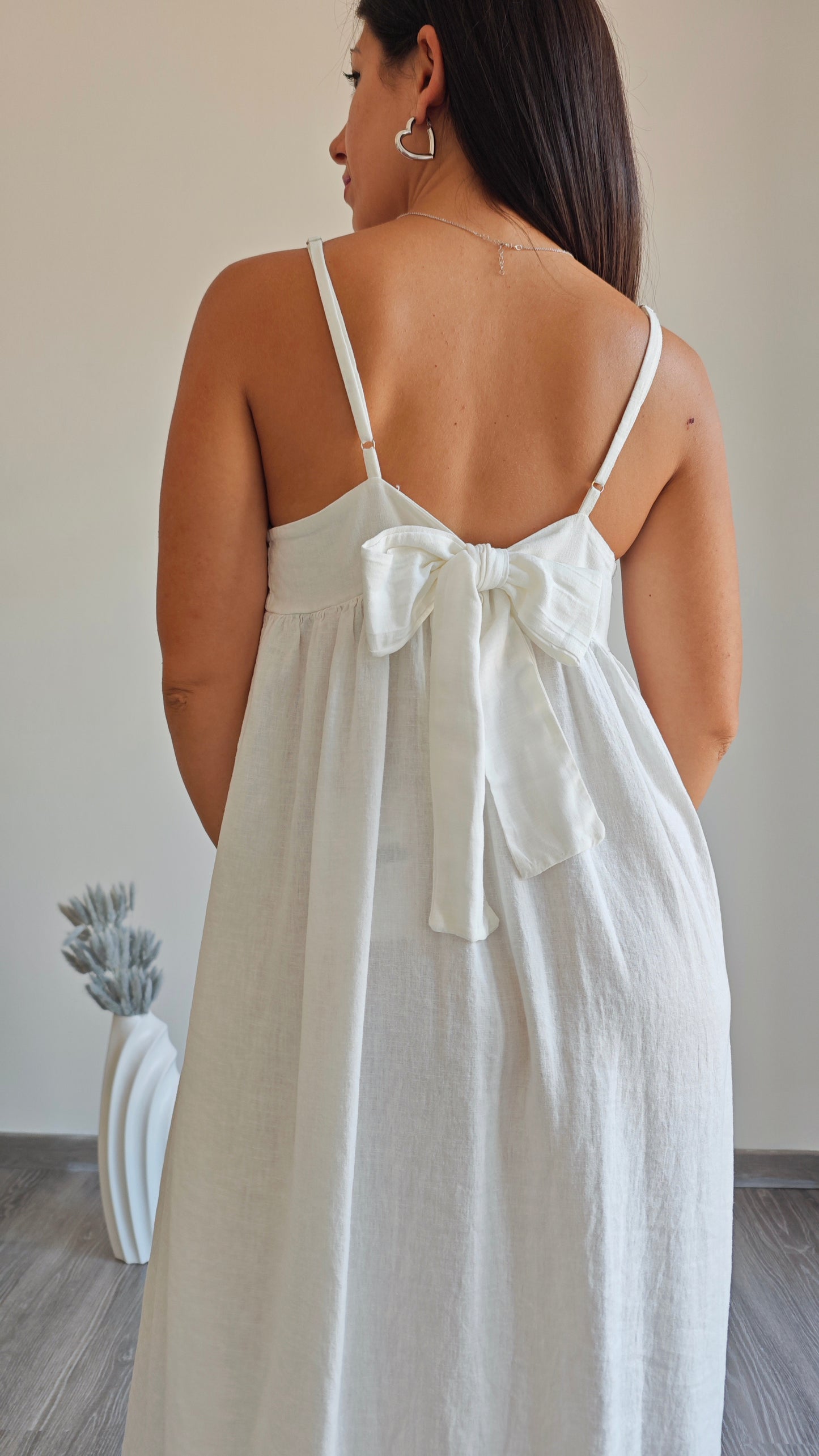 Abito Midi con Fiocco -50%