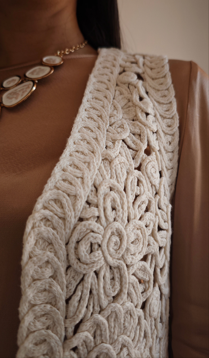 Gilet in Macramè -50%