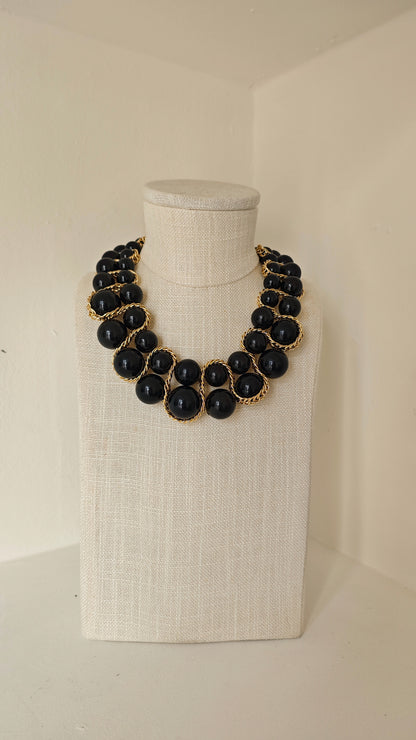 Collana Perle Nere