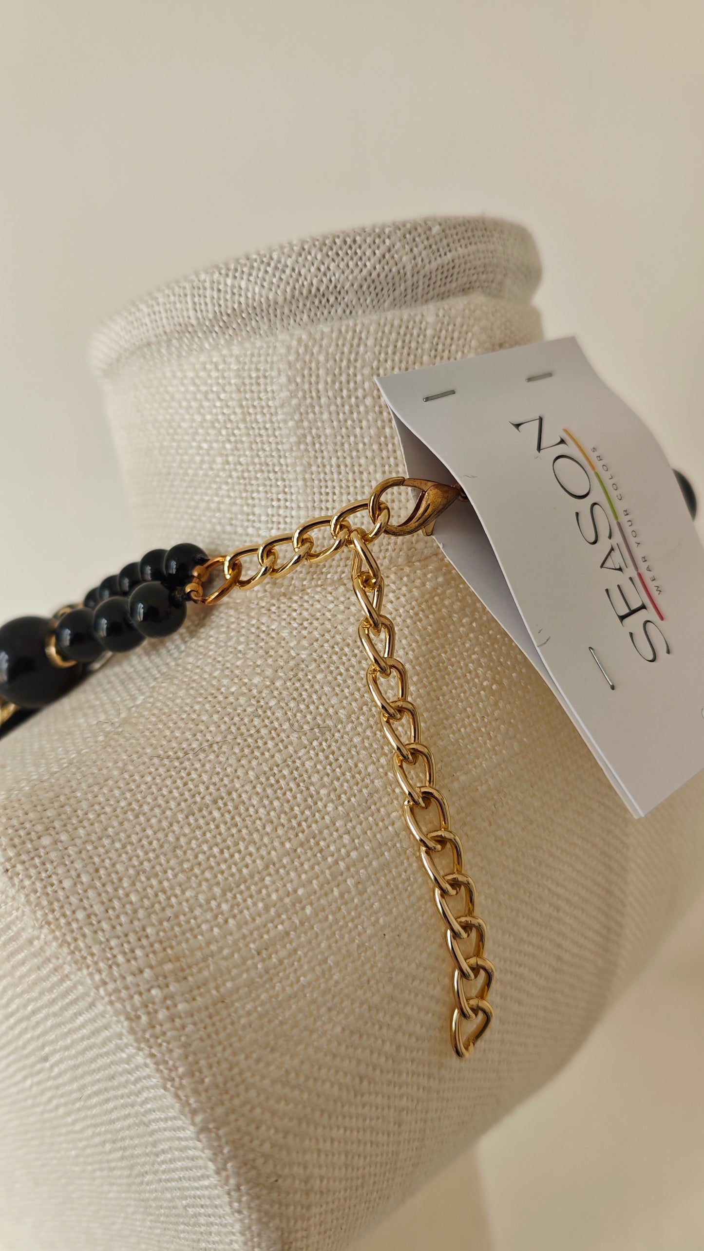 Collana Perle Nere