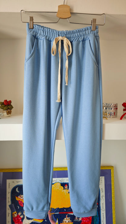 Pantalone Tuta garzata con coulisse -50%