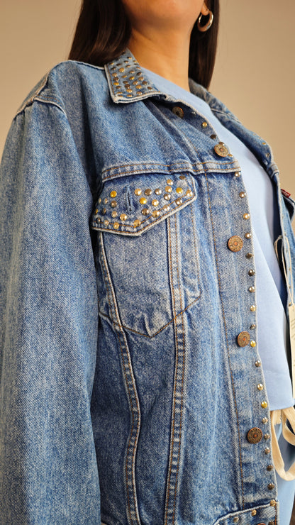 Giacca di Jeans Upcycled Levi's -50%