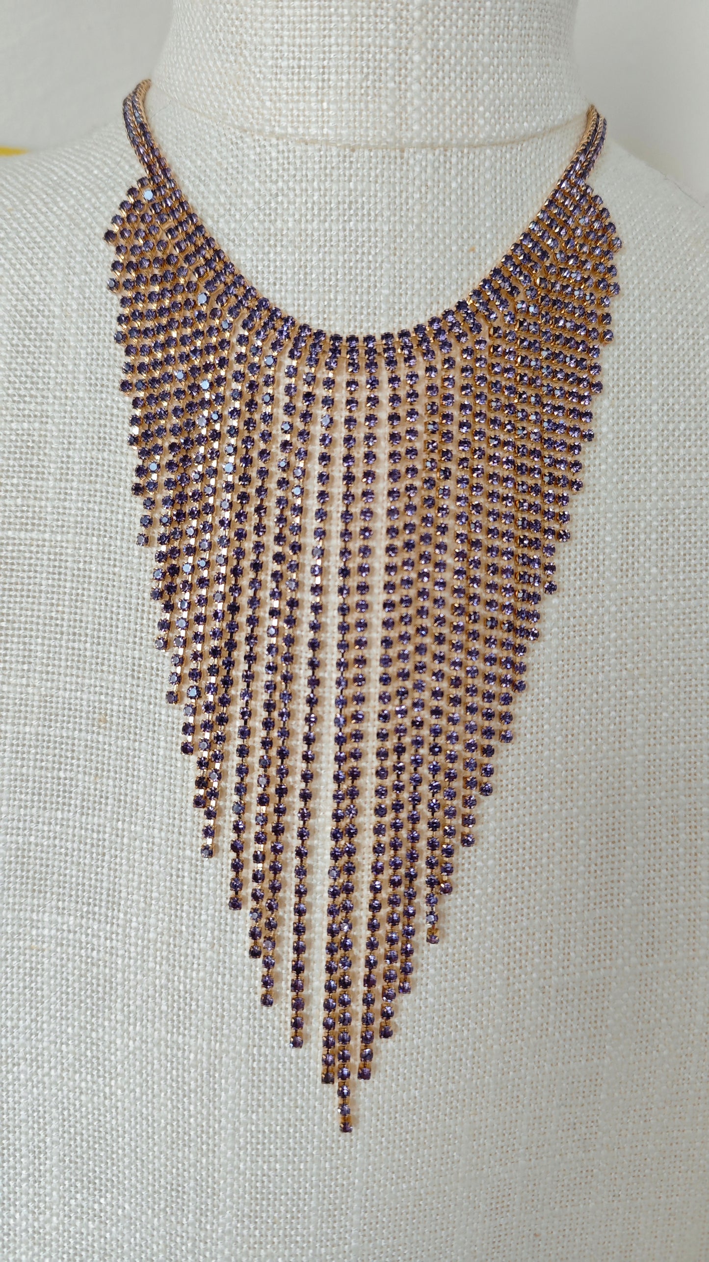 Collana cascata di Strass -50%