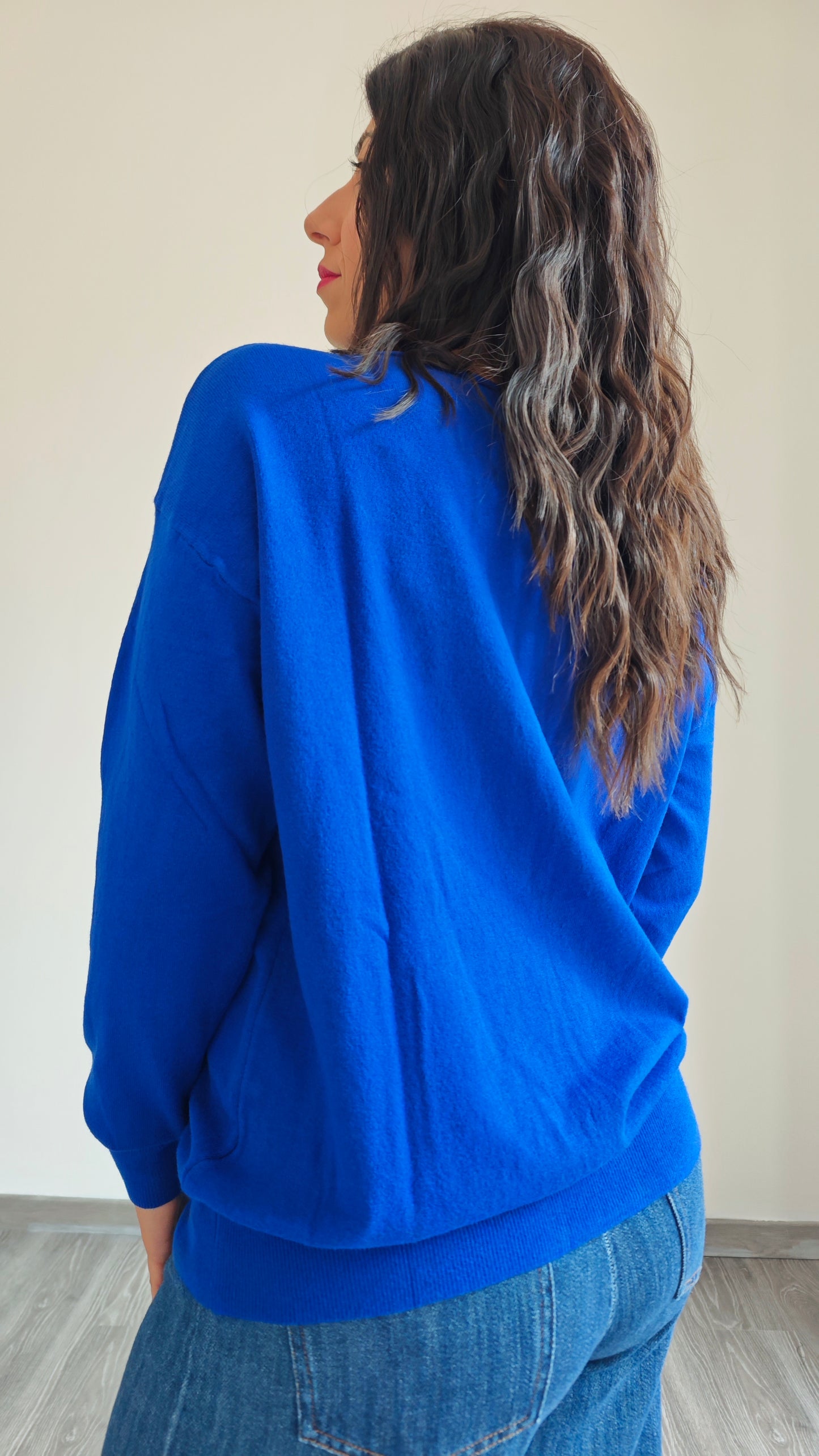 Maglia Oversize con Dettaglio Tasche -34%