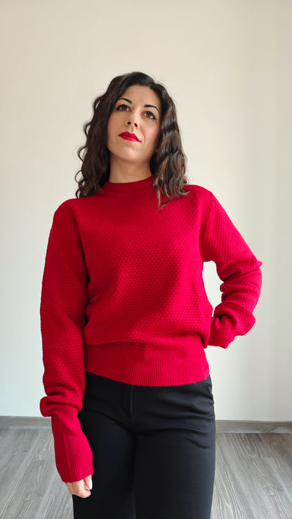 Maglia girocollo Rossa◼️ -40%