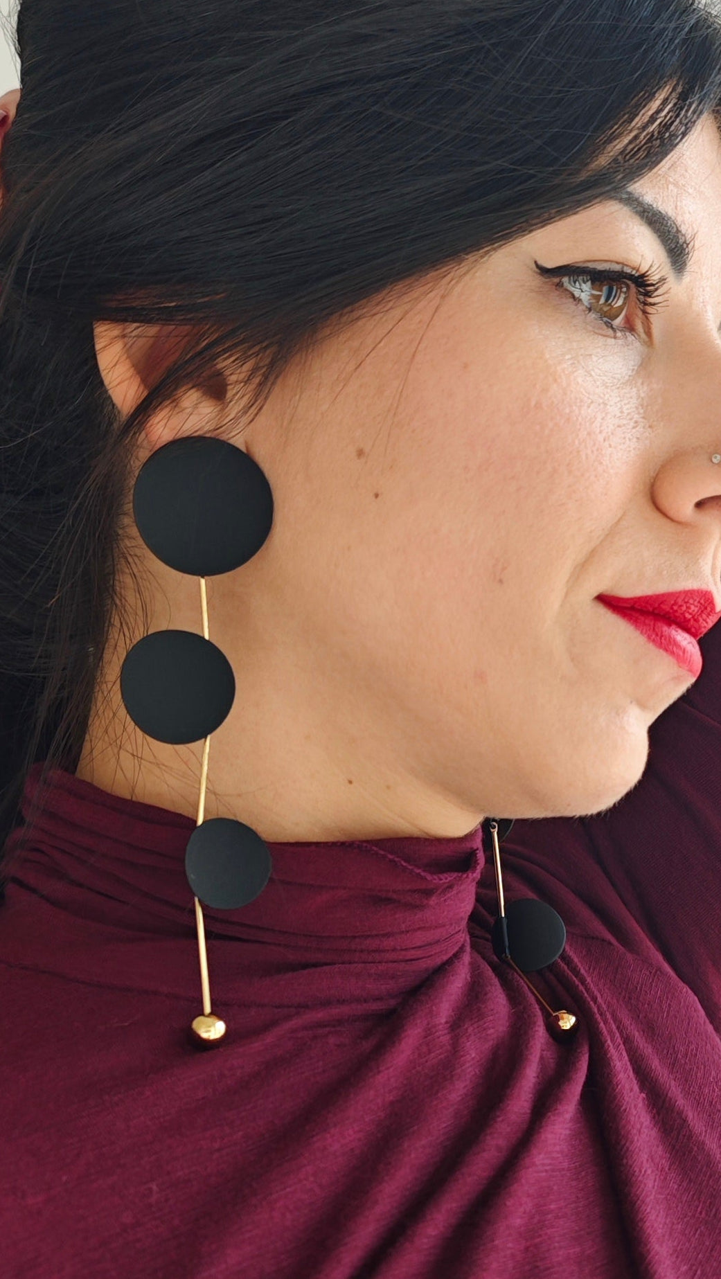 Orecchini Pendenti con cerchi -30%