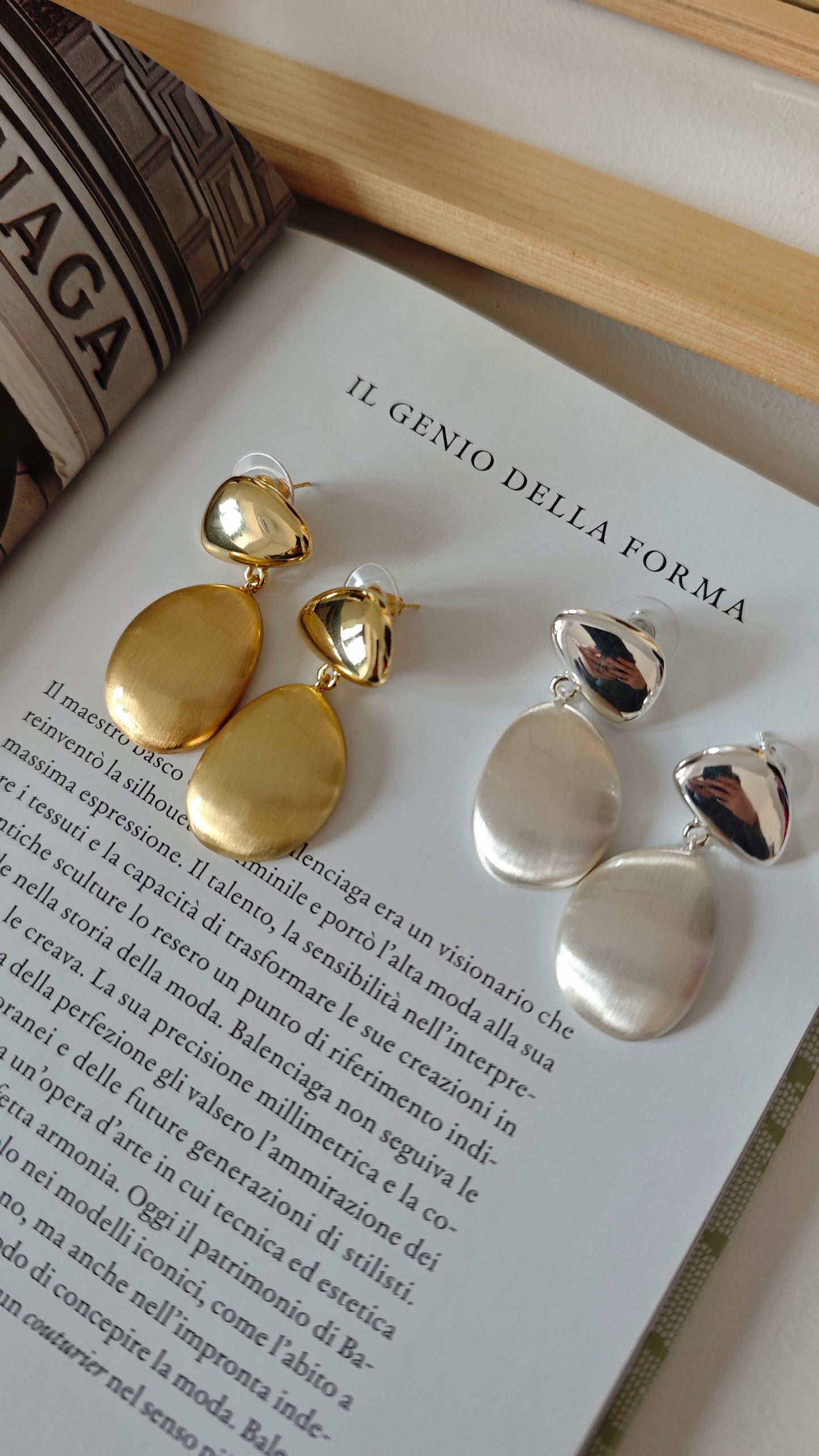 Orecchini Forma Libera -30%