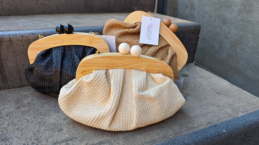 Borsa pochette pasticcino -50%