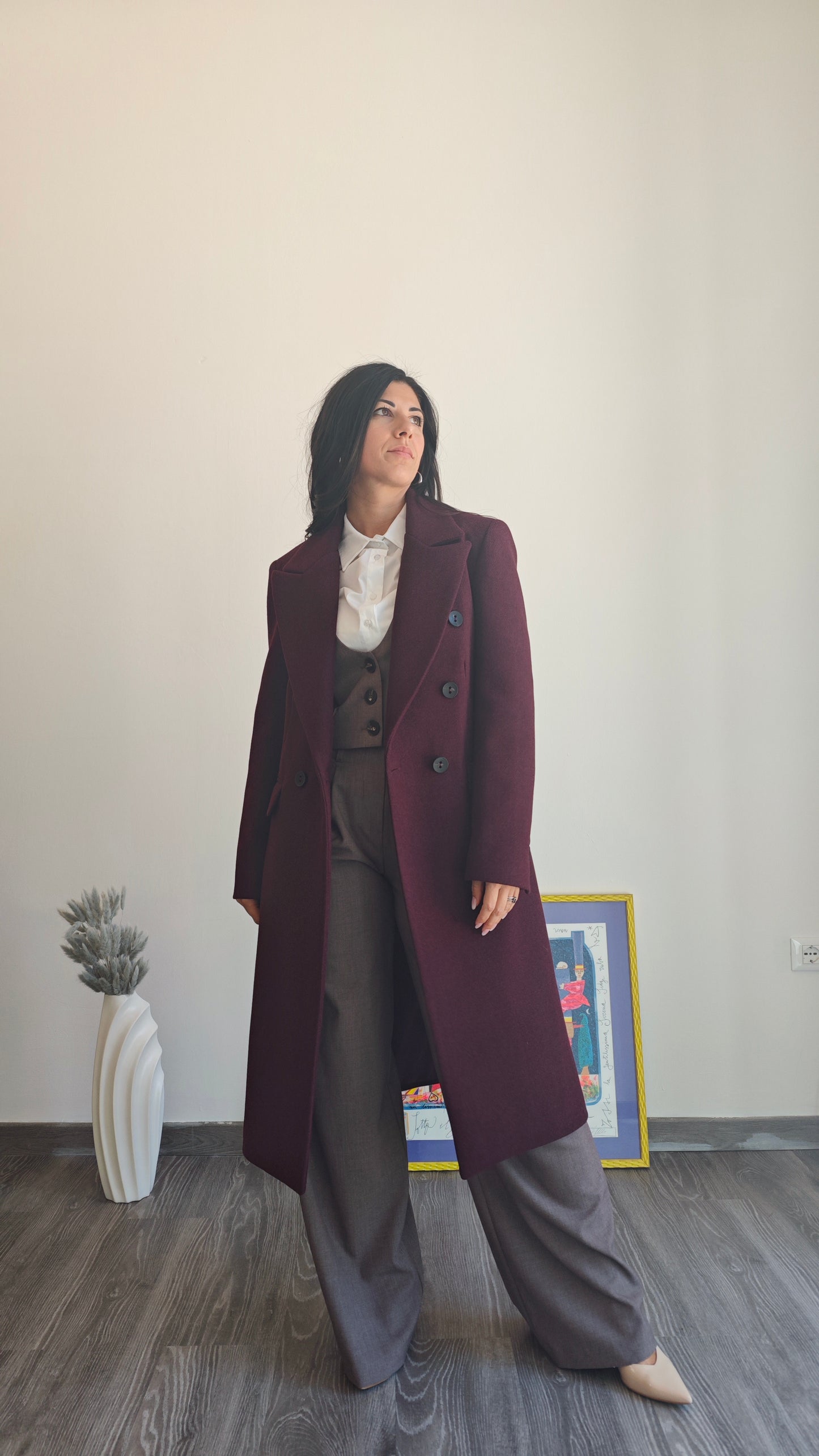 Cappotto Lungo doppio petto -30%