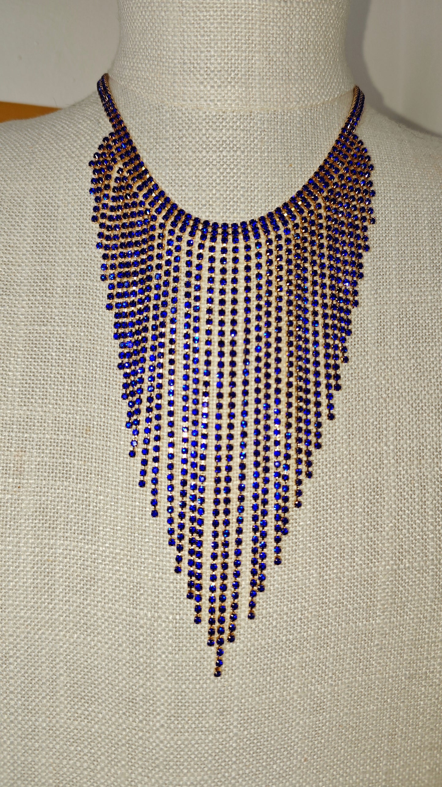 Collana cascata di Strass -50%
