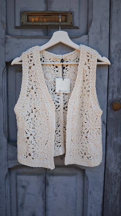 Gilet in Macramè -50%