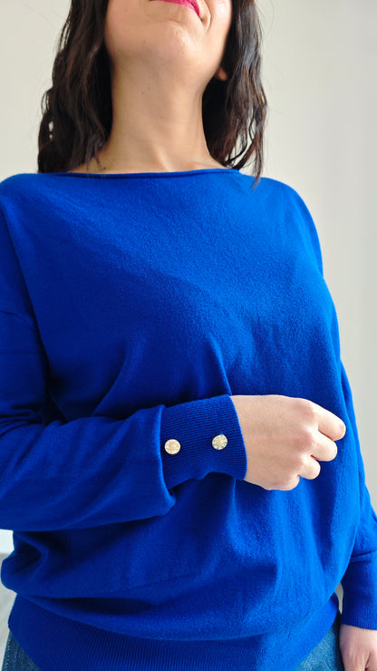 Maglia Oversize con Dettaglio Tasche -34%