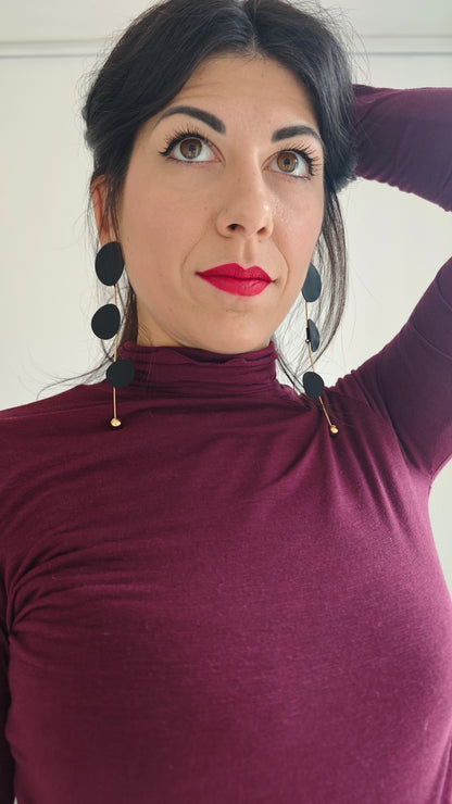 Orecchini Pendenti con cerchi -30%