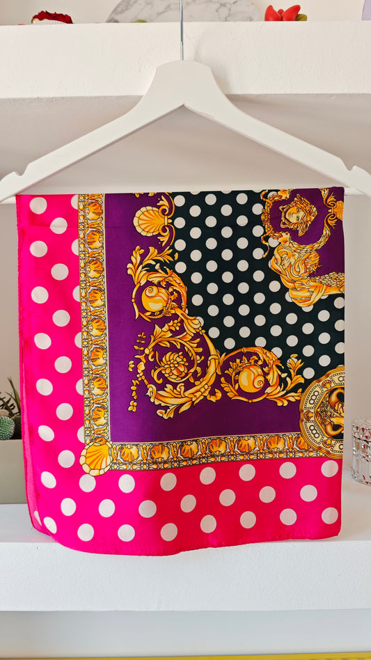 Foulard Doppia Fantasia pois
