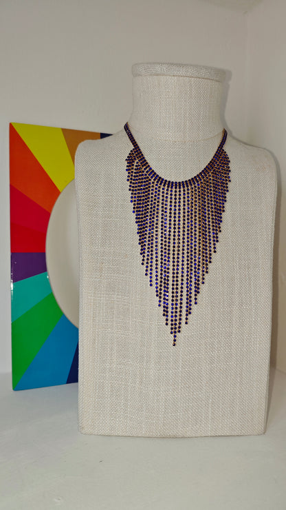 Collana cascata di Strass -50%