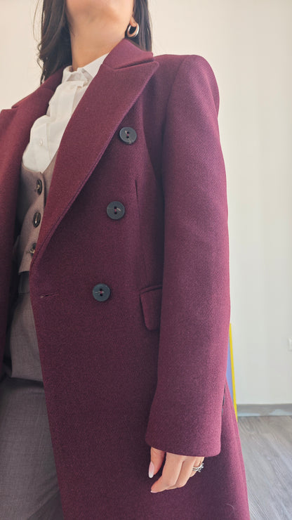 Cappotto Lungo doppio petto -30%