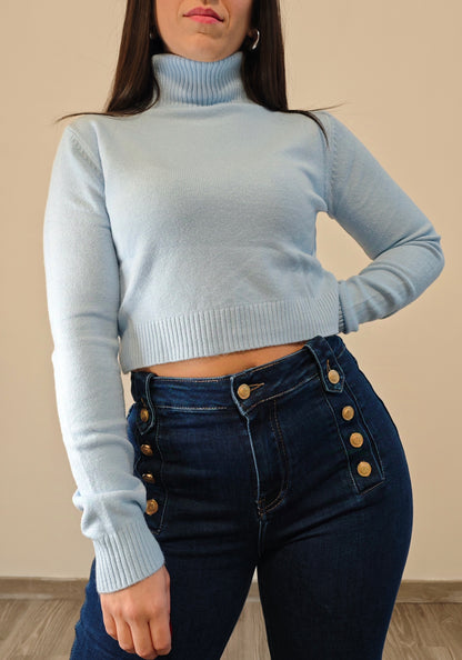 Maglia Crop dolcevita ◼️ -50%