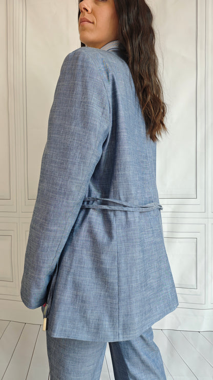 Blazer Monopetto Oversize con fusciacca -50%