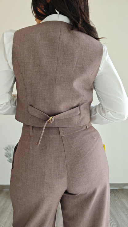 Gilet corto monopetto -29%