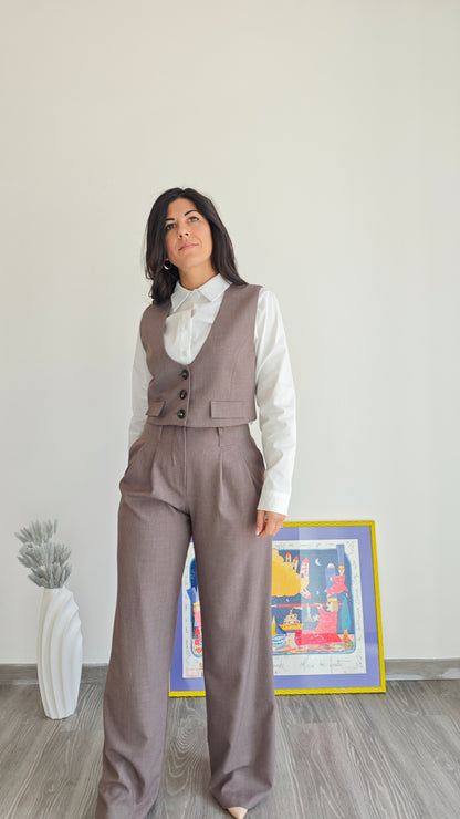 Gilet corto monopetto -29%