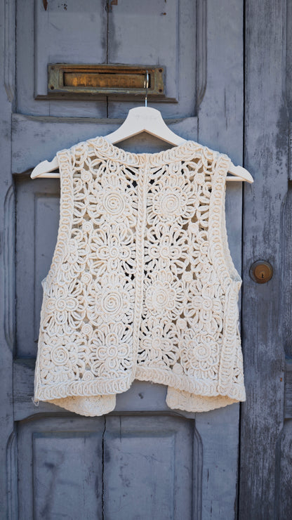 Gilet in Macramè -50%