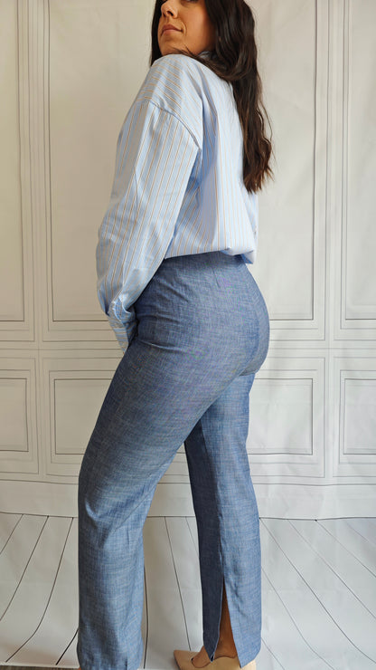 Pantalone sartoriale a Vita alta -50%