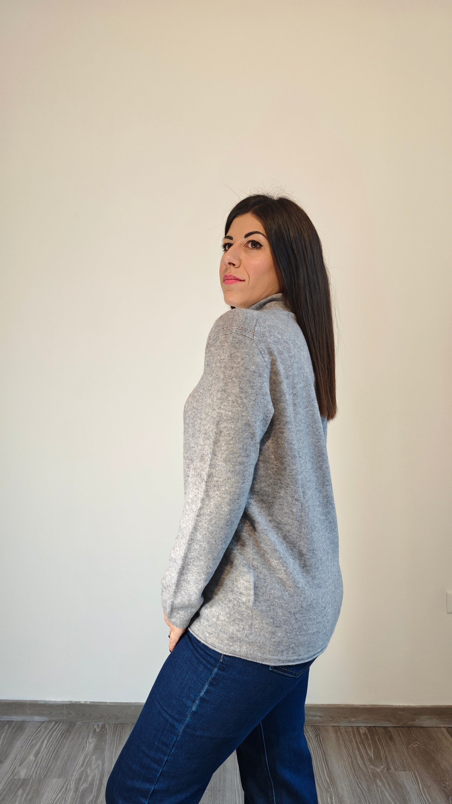 Maglia dolce vita in Cashmere e Lana ◼️-50%