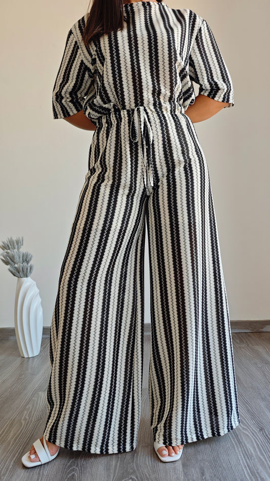 Pantalone Palazzo con Elastico -50%