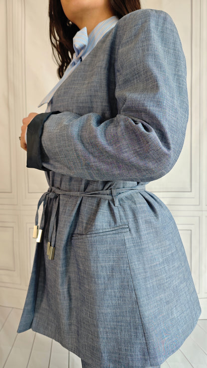 Blazer Monopetto Oversize con fusciacca -50%