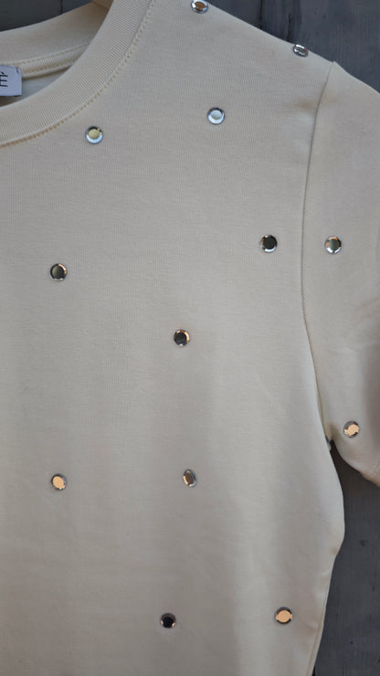 T-shirt Mezza Manica (Strass) -50%