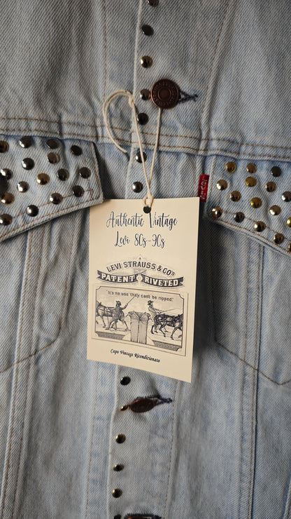 Giacca di Jeans Upcycled Levi's -50%