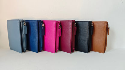 Portafogli mini in vera pelle  -50%
