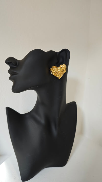 Orecchini Cuore con ricamo◼️-30%