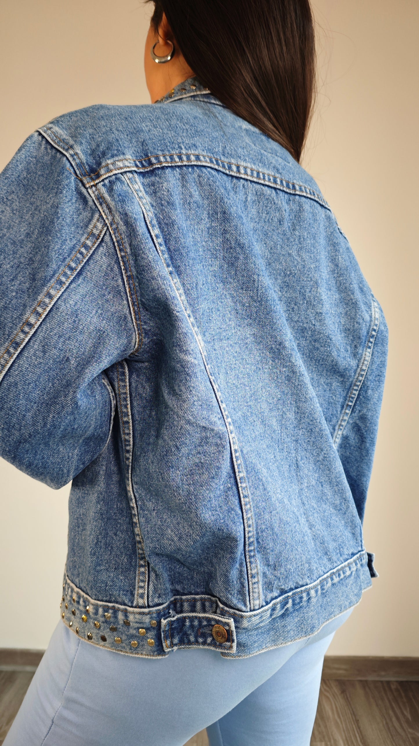 Giacca di Jeans Upcycled Levi's -50%